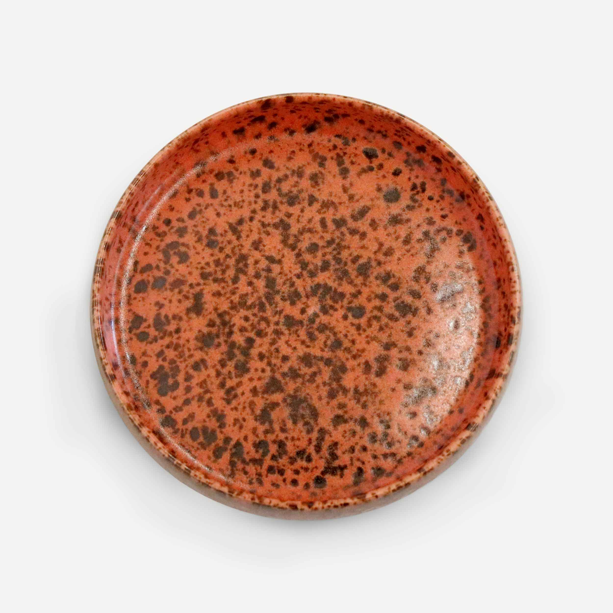 Speckled Bowl in Orange