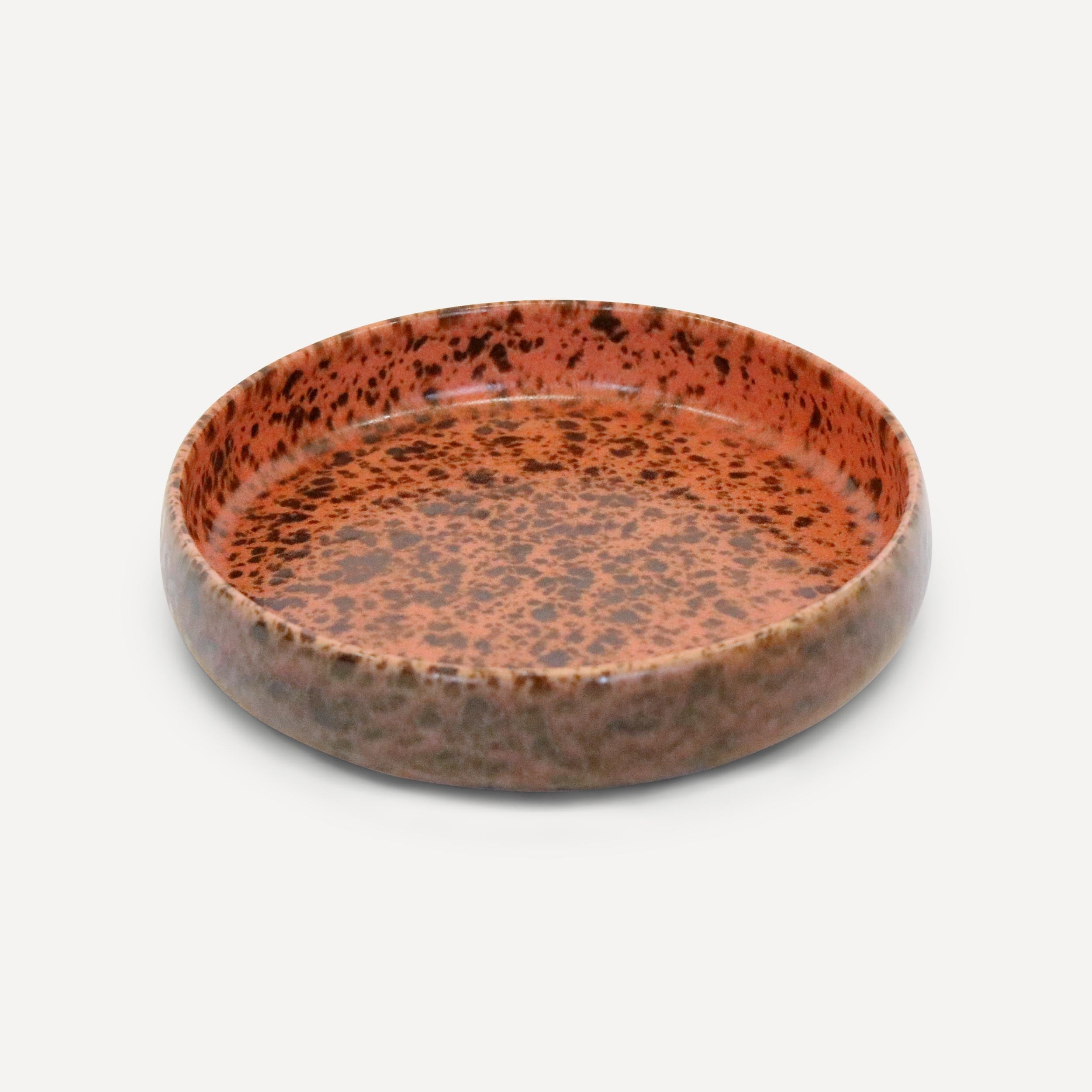 Speckled Bowl in Orange