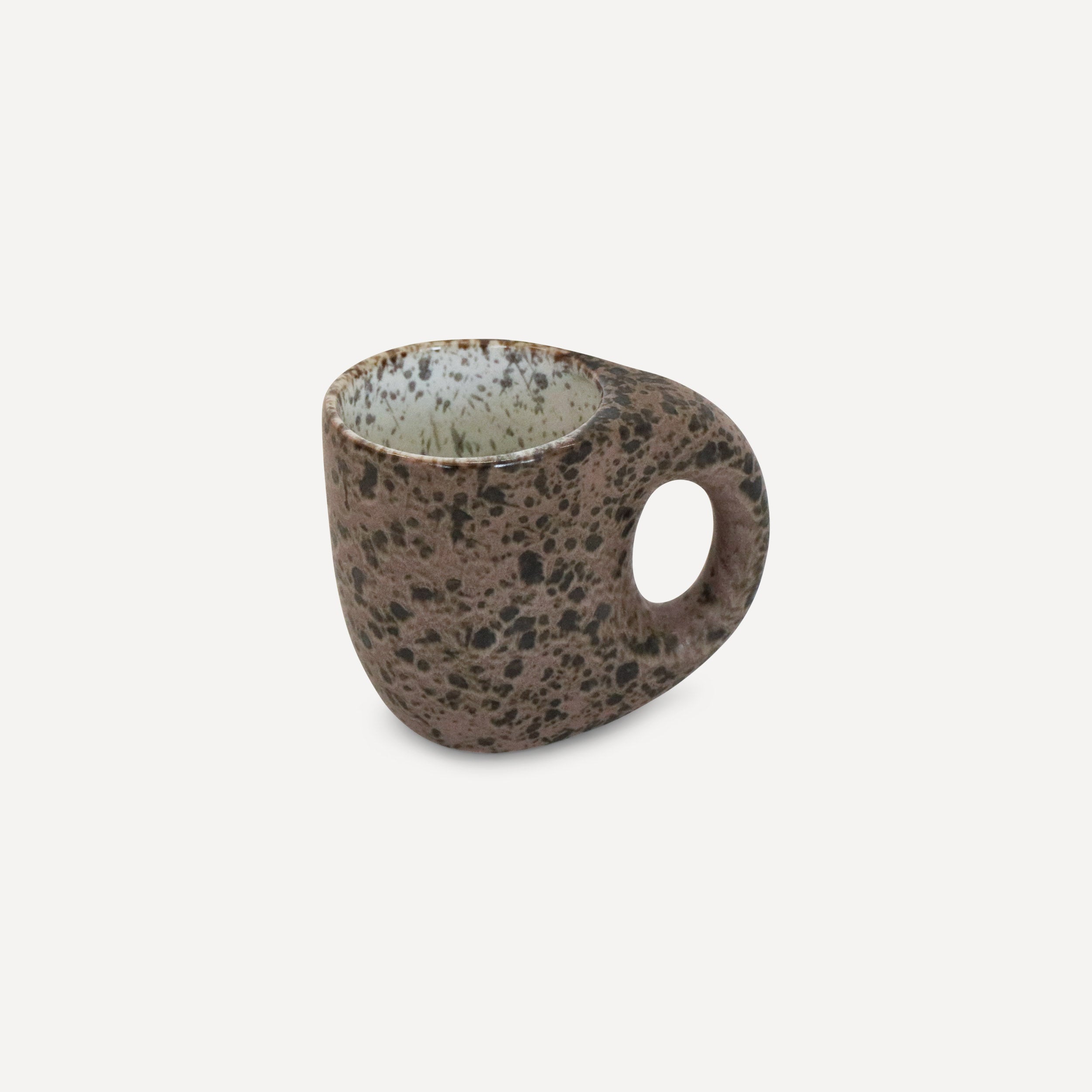 Speckled Mug in White