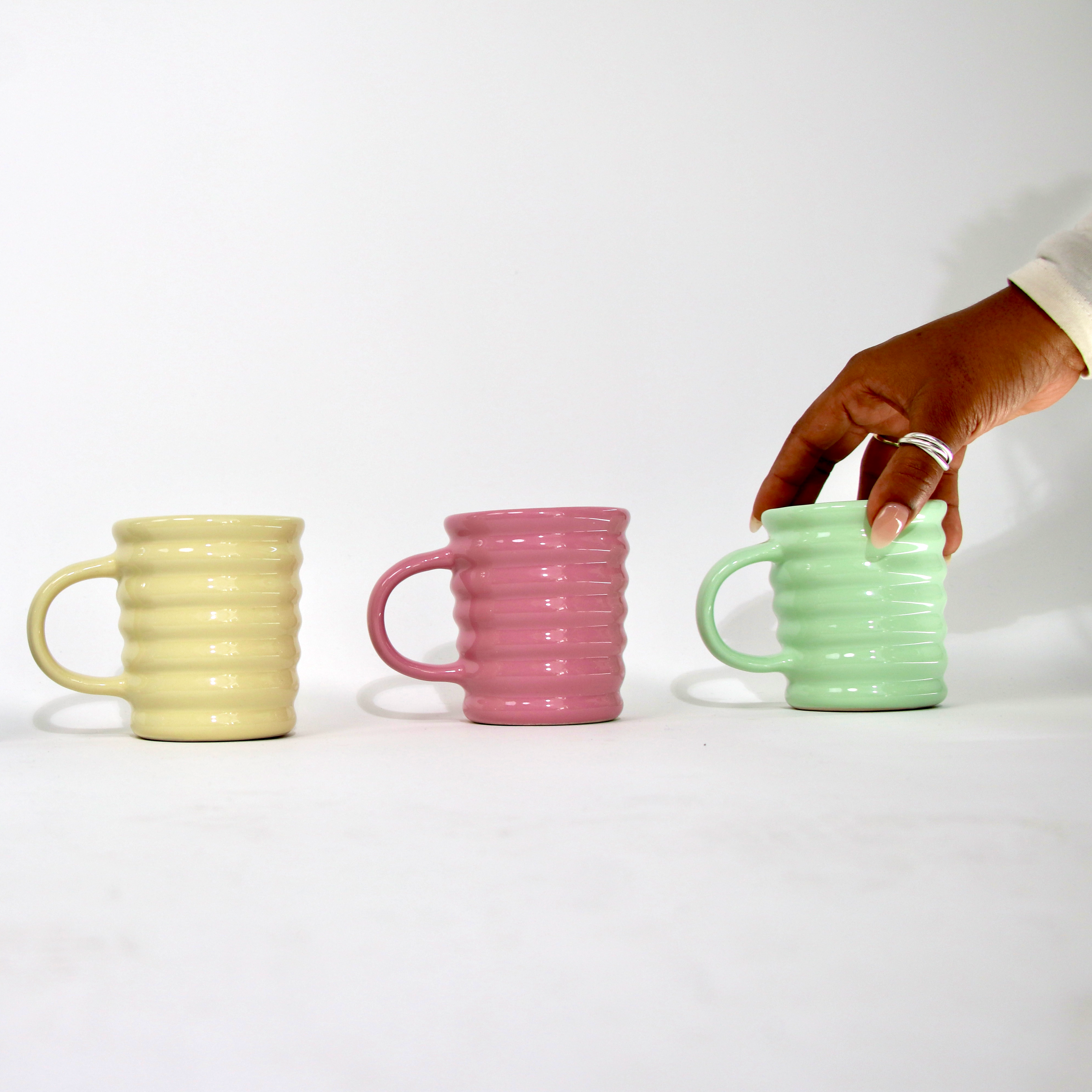 Wibble Mug in Green